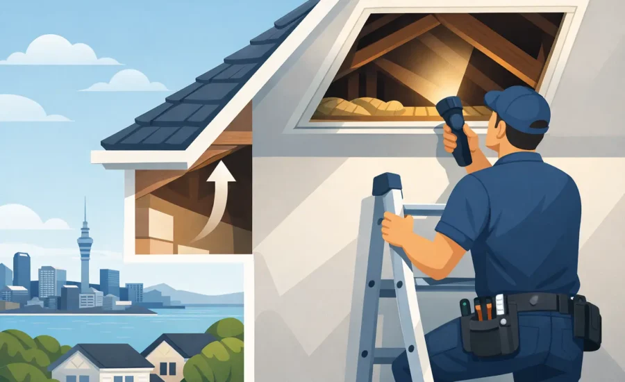 Roof Cavity Inspection Access for Auckland Buyers